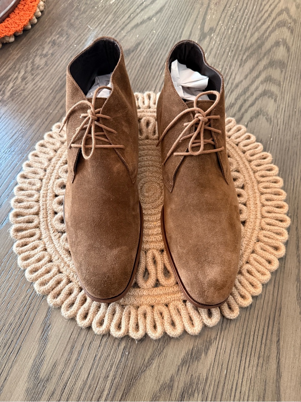 To Boot New York Adam Derrick Leigh Mid Brown Suede Chukka Boot Sz 10